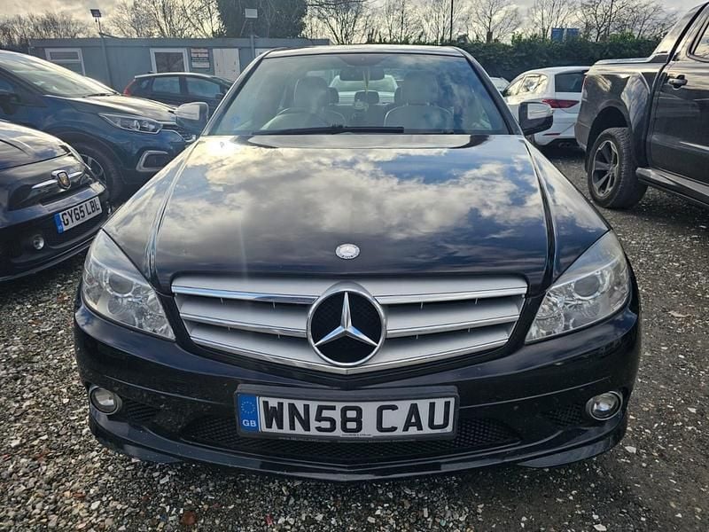 Used Mercedes C220 2008 Black Sedan
