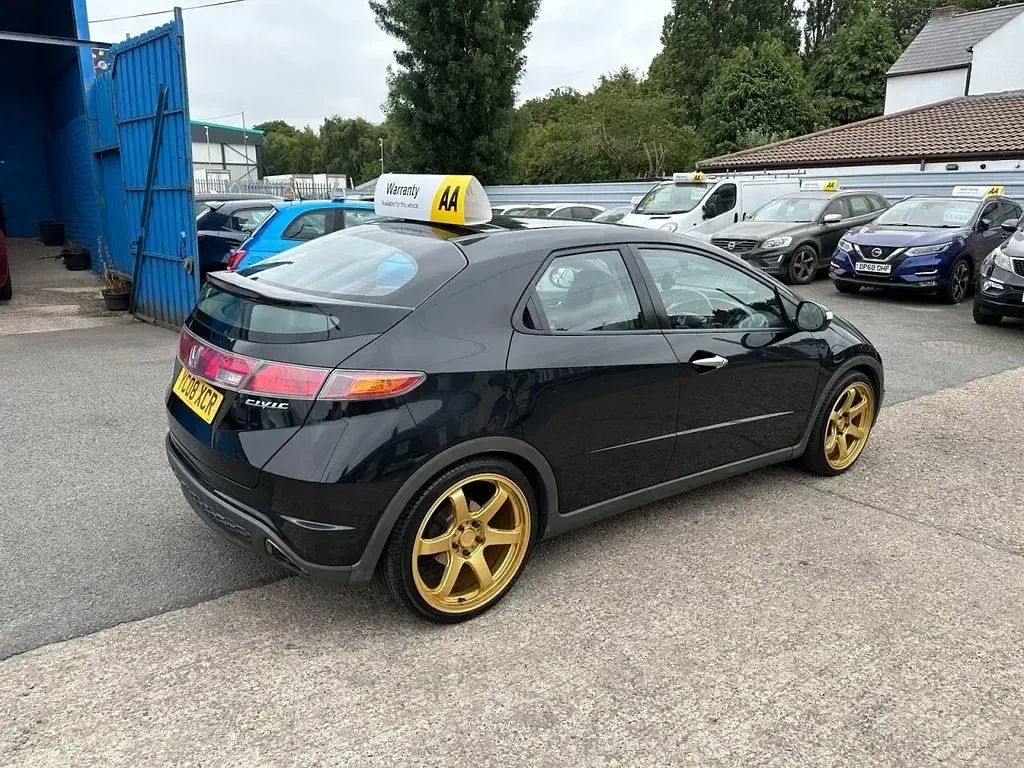 Used Honda Civic ES 138 HP (101 kW) 2008 Black Hatchback