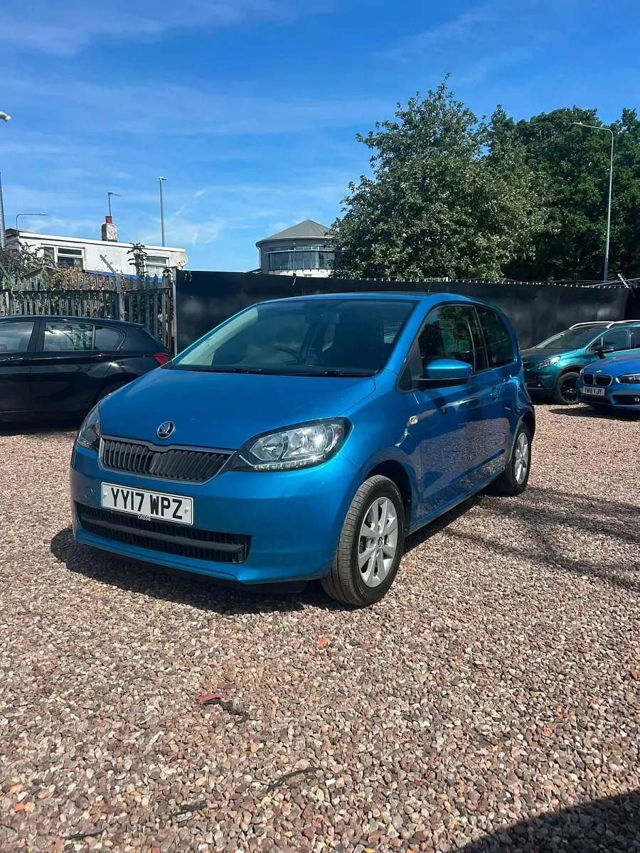 Used Skoda Citigo SE 2017 Blue Hatchback