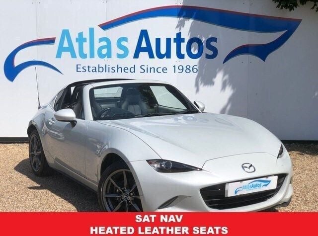Used Mazda MX5 Inclusive 160 HP (117 kW) 2018 Silver Cabriolet