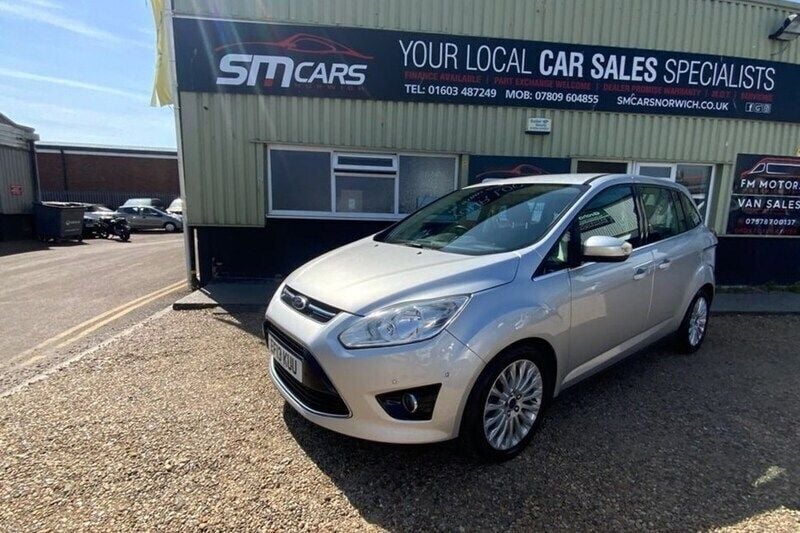 Silver Used 2013 Ford Grand C-Max Titanium MPV | £5,995 (Fair price) - Image 1/1