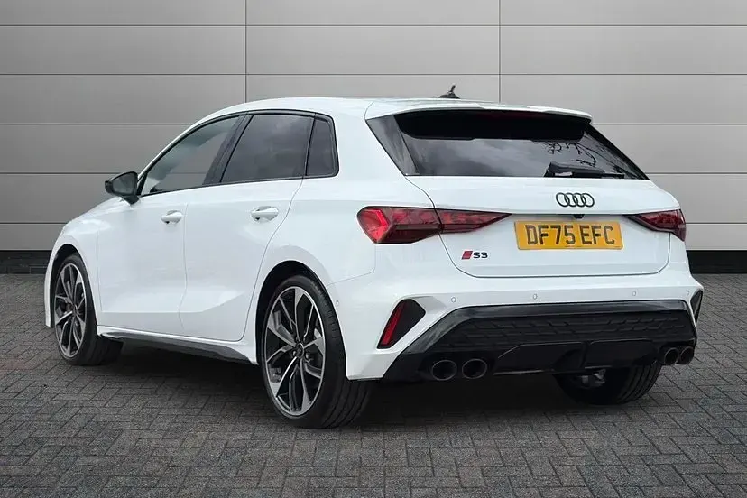 Used Audi S3 Sportback Black Edition 333 HP (244 kW) 2025 White Hatchback
