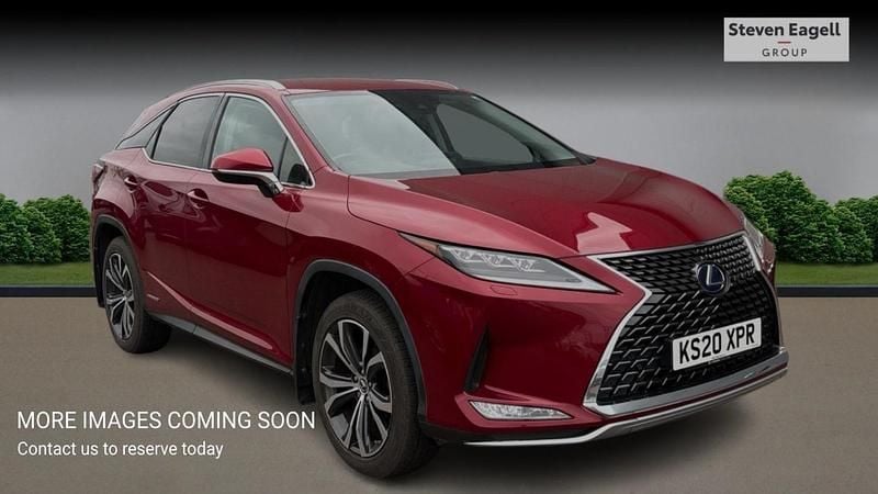 Used Lexus RX450h 2020 Red SUV