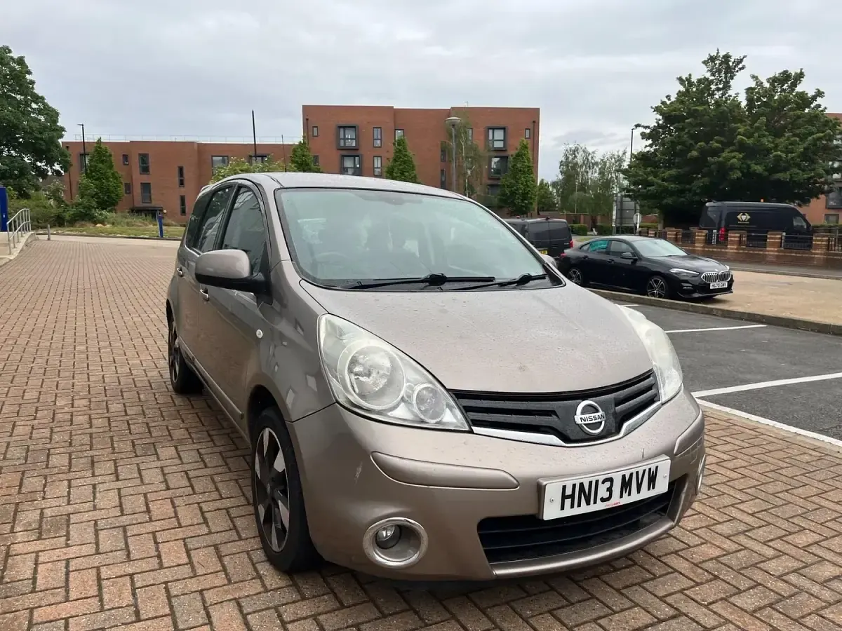 Used Nissan Note Acenta 110 HP (80 kW) 2013 Beige Hatchback
