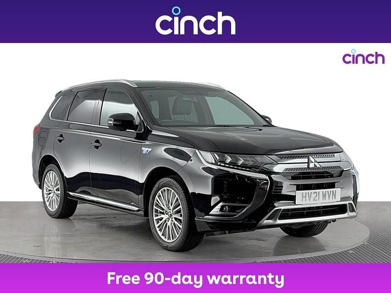 Black Used 2021 Mitsubishi Outlander P-HEV Estate | £18,499 (A bit pricey) - Image 1/3