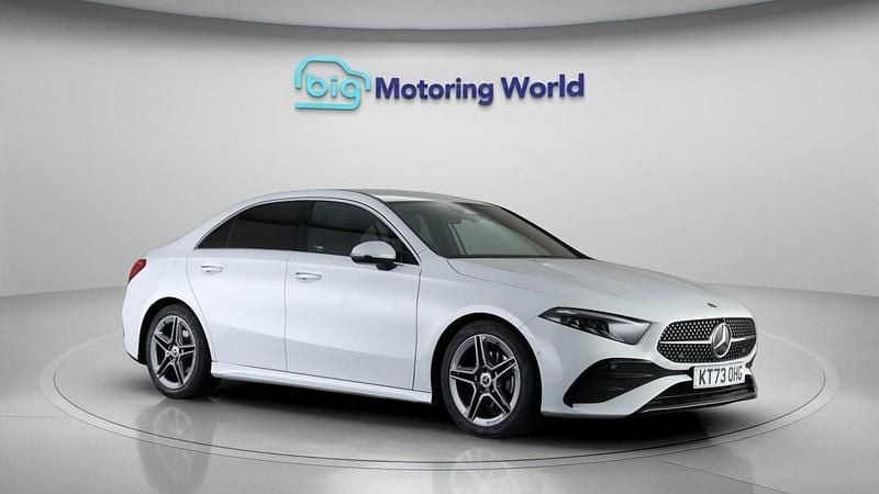 White Used 2023 Mercedes A200 Executive Sedan | £19,700 (Fair price) - Image 1/4