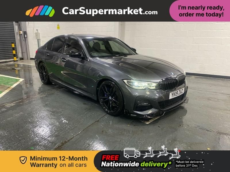 Grey Used 2019 BMW 330 M Sport Sedan | £17,697 (Fair price) - Image 1/3