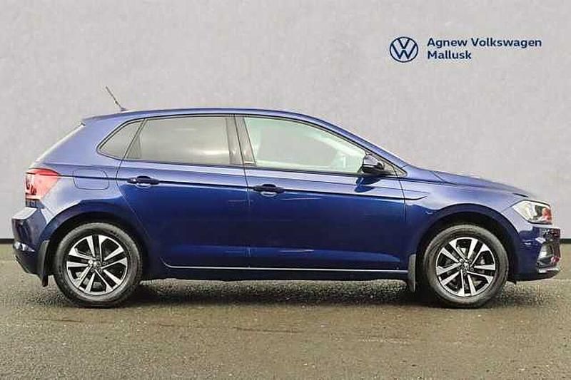 Used VW Polo United 80 HP (58 kW) 2021 Blue Hatchback
