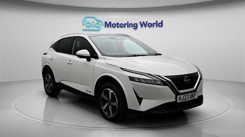 Used Nissan Qashqai N-Connecta 190 HP (139 kW) 2023 White SUV