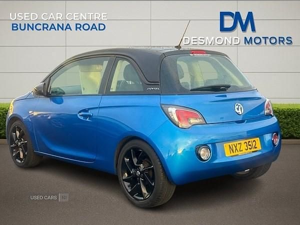 Used Vauxhall Adam 70 HP (51 kW) 2019 Blue Hatchback