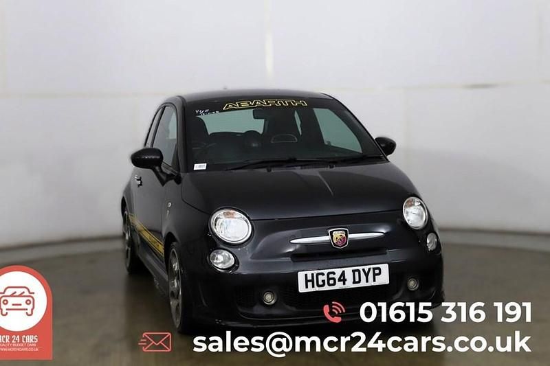 Black Used 2015 Abarth 500 Hatchback | £5,495 (Fair price) - Image 1/1