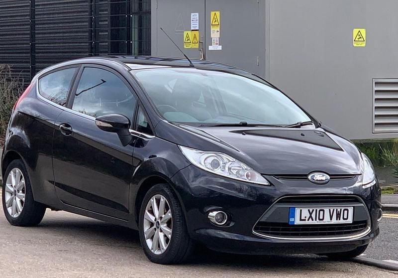 Used Ford Fiesta Zetec 2010 Black Hatchback