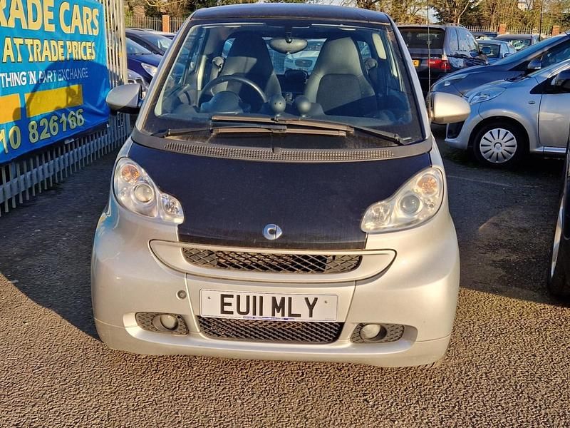 Begagnad Smart ForTwo Coupé Passion 71 HK (52 kW) 2011 Silver Sportkupé
