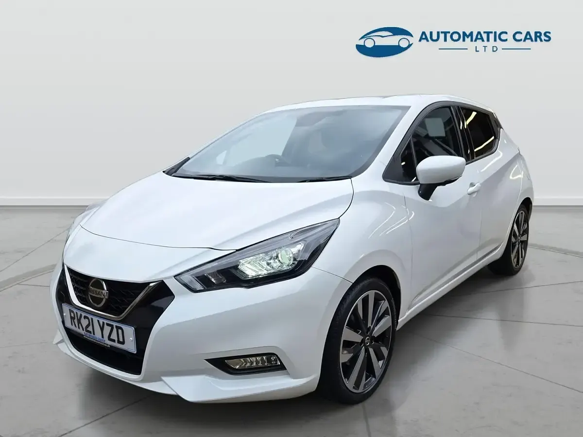 Used Nissan Micra Tekna 92 HP (67 kW) 2021 White Hatchback