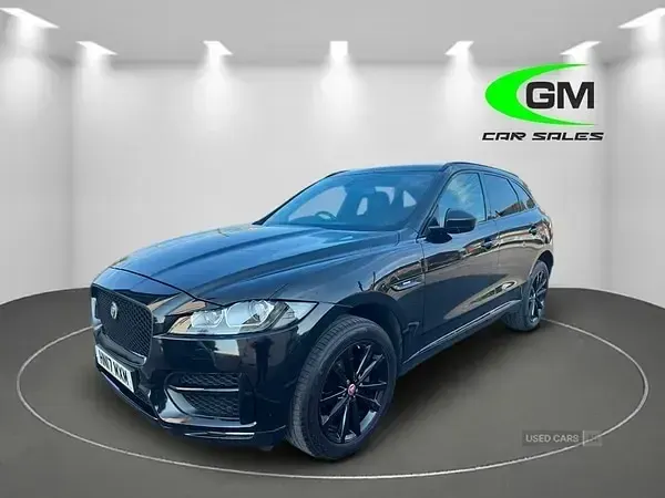 Used Jaguar F-Pace R-Sport 180 HP (132 kW) 2017 Black SUV