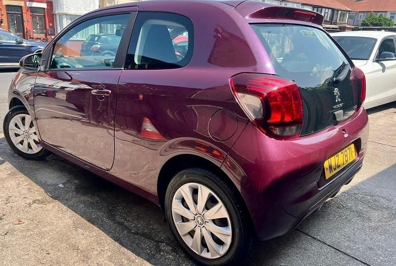 Used Peugeot 108 Active 68 HP (50 kW) 2015 Purple Hatchback