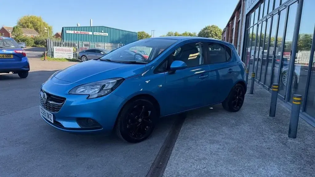 Używany Vauxhall Corsa 75 KM (55 kW) 2019 Niebieski Hatchback
