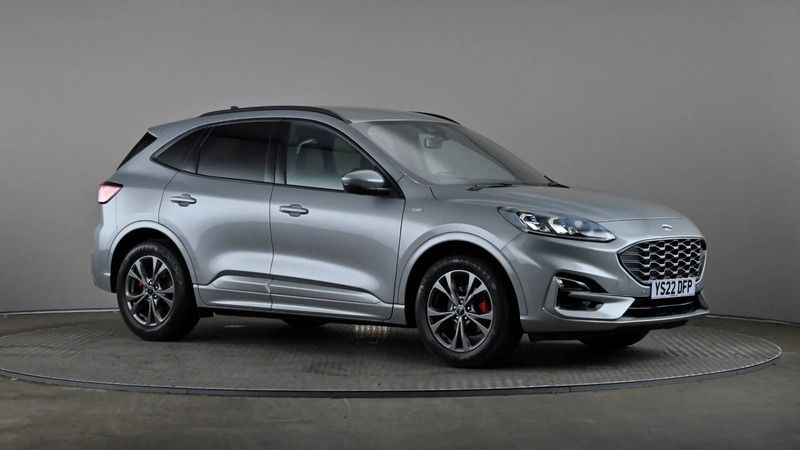 Silver Used 2022 Ford Kuga ST-Line SUV | £18,498 (Fair price) - Image 1/4