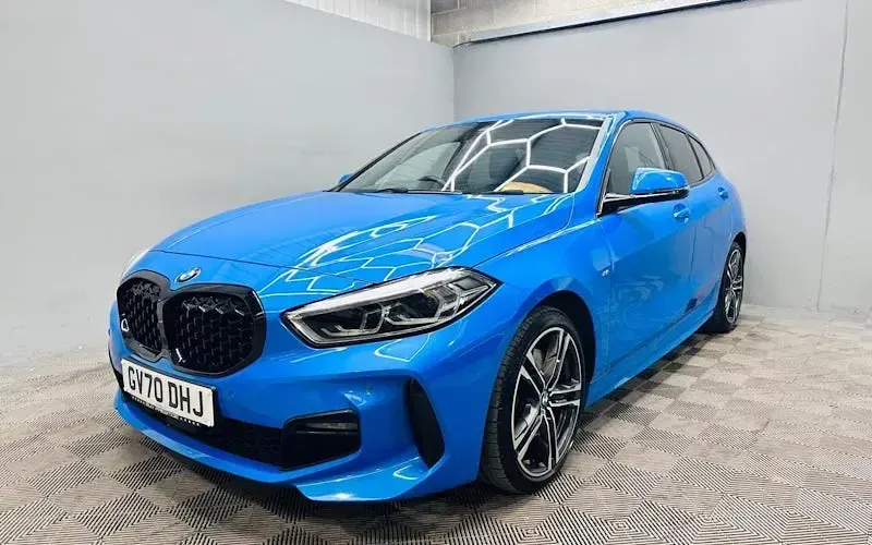 Used BMW 120 M Sport 190 HP (139 kW) 2020 Blue Hatchback