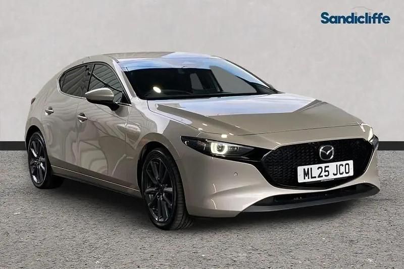 Used Mazda 3 Exclusive-Line 140 HP (102 kW) 2025 Silver Hatchback