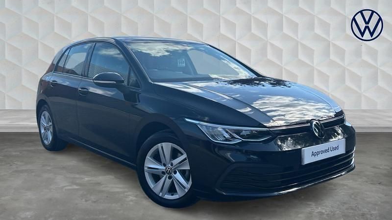 Black Used 2021 VW Golf VIII Life Hatchback | £17,950 (Fair price) - Image 1/4