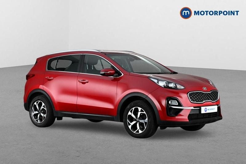 Used Kia Sportage 177 HP (130 kW) 2019 Red SUV