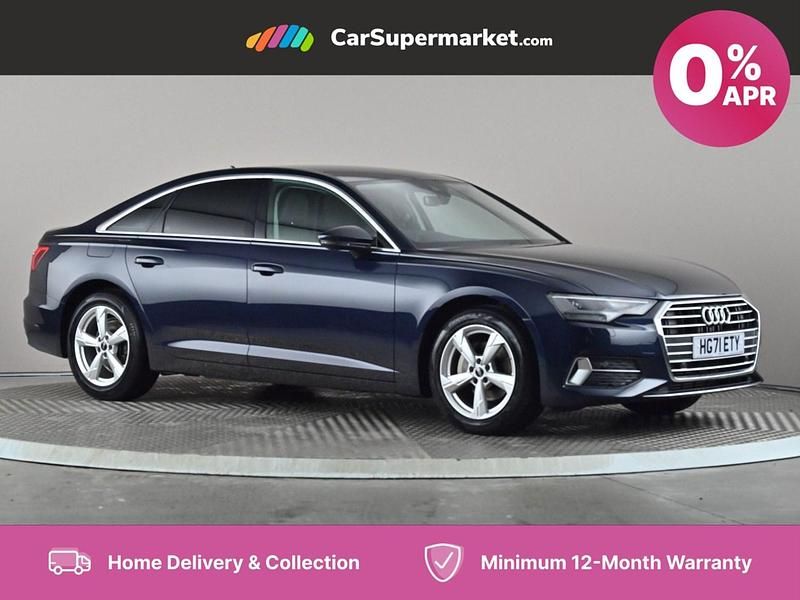 Blue Used 2022 Audi A6 Sport Sedan | £28,197 (Expensive) - Image 1/4