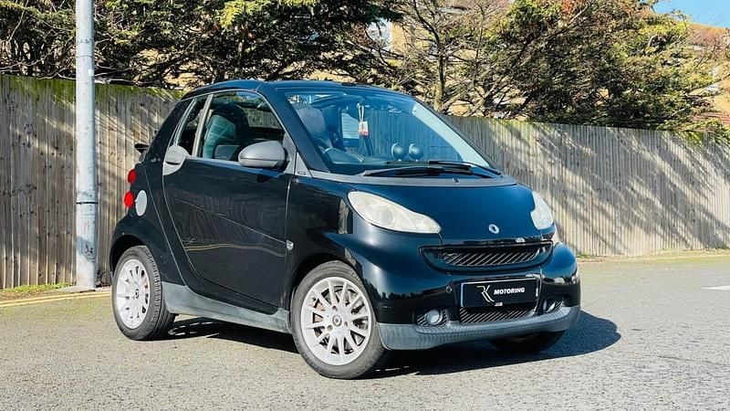 Used Smart ForTwo Cabrio Passion 2009 Black Cabriolet