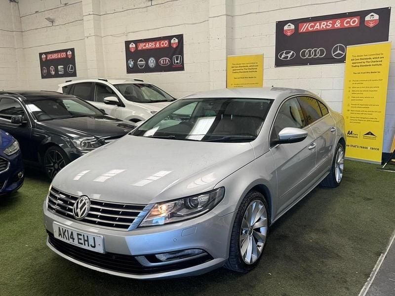 Begagnad VW CC GT 140 HK (102 kW) 2014 Silver Sedan