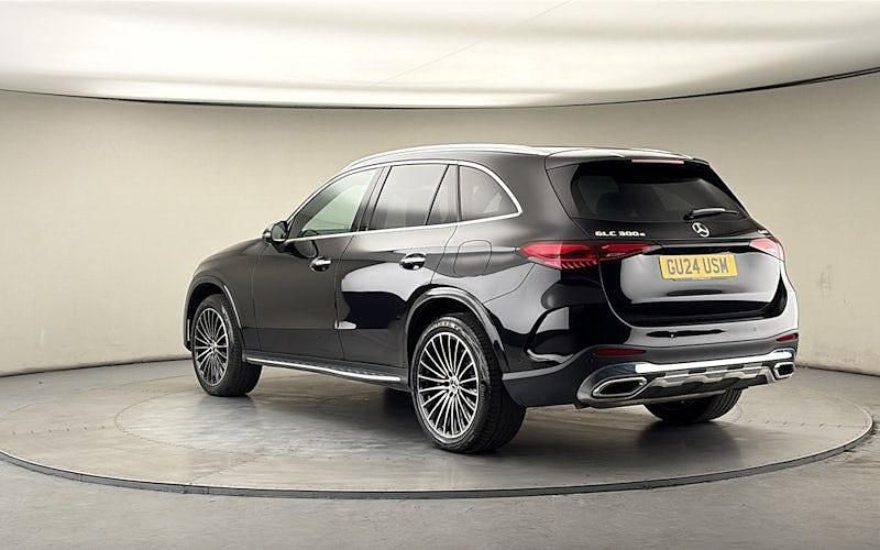 Used Mercedes GLC300e AMG line 313 HP (230 kW) 2024 Obsidian black SUV