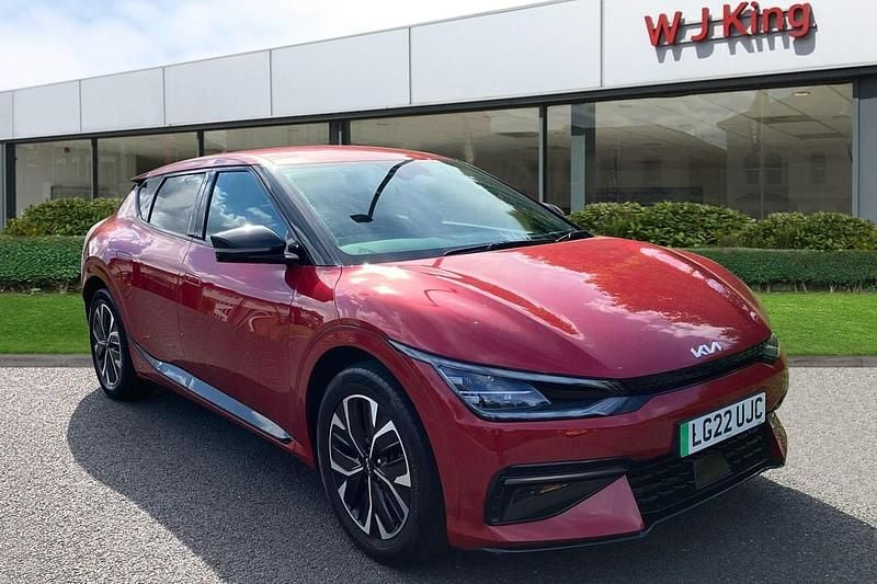 Red Used 2022 Kia EV6 2 SUV | £21,695 (Fair price) - Image 1/3