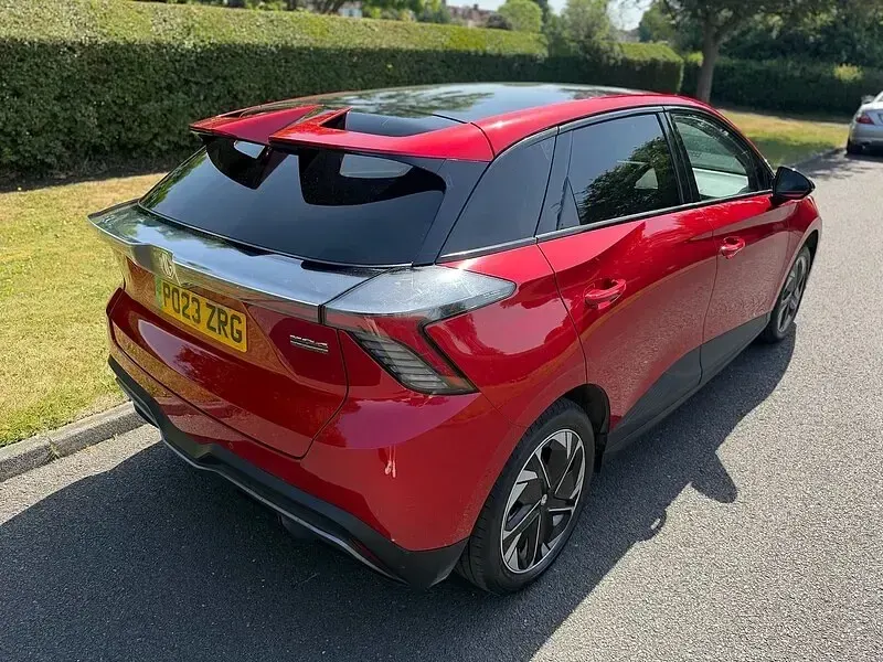 Used MG MG4 EV Trophy 2023 Red Hatchback