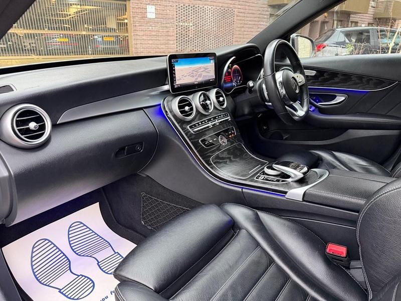 Used Mercedes C220 AMG Line Premium 2019 Silver Sedan