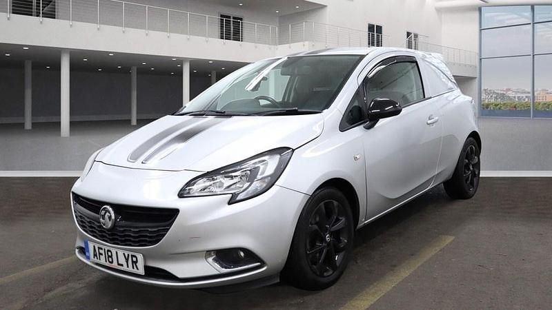 Used Vauxhall Corsa Edition 95 HP (69 kW) 2018 Silver Van