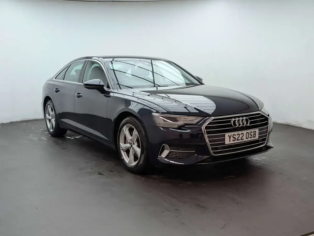 Used Audi A6 Sport 2022 Blue Sedan