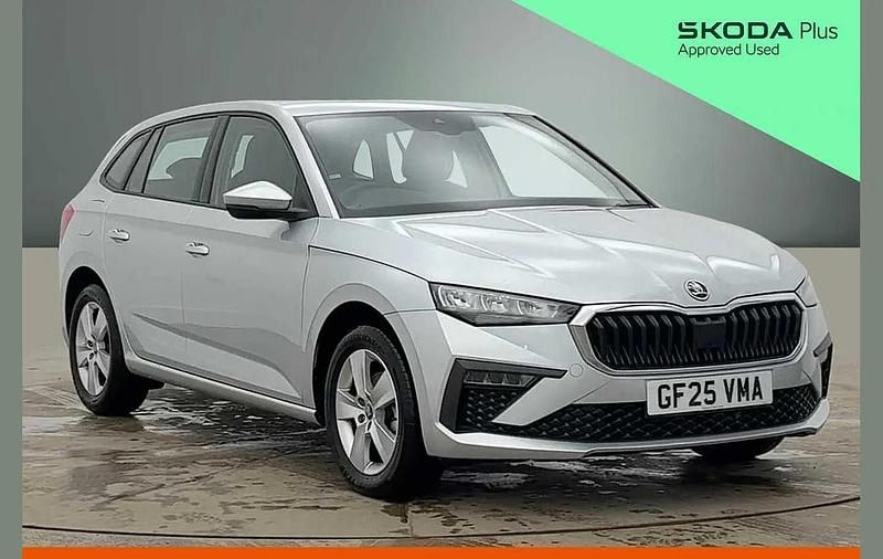 Used Skoda Scala SE 113 HP (83 kW) 2025 Brilliant silver metallic Hatchback