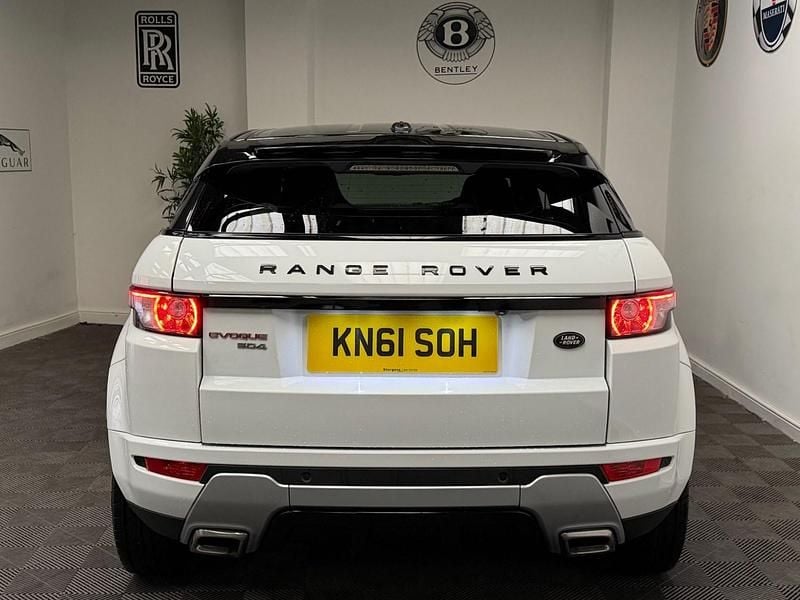 Used Land Rover Range Rover evoque Dynamic 190 HP (139 kW) 2011 White Coupe