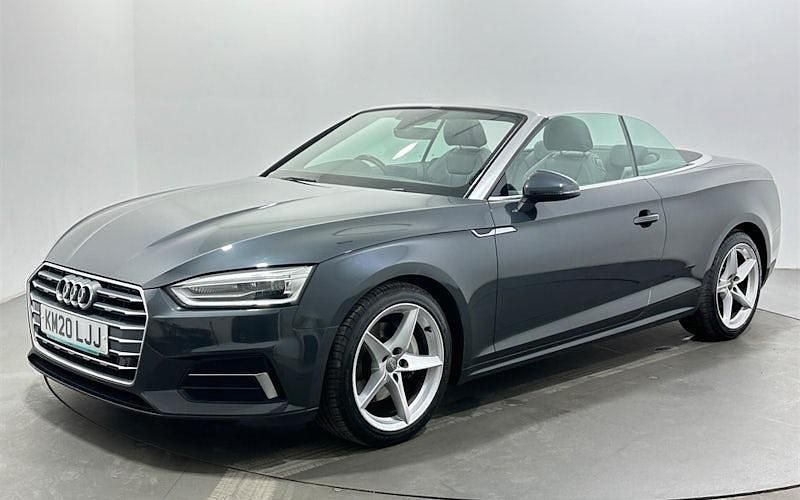 Used Audi A5 Cabriolet Sport 190 HP (139 kW) 2020 Grey Cabriolet