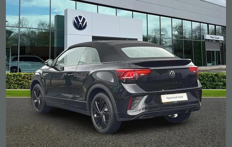 New VW T-Roc Cabriolet R-line 147 HP (108 kW) 2025 Black Cabriolet