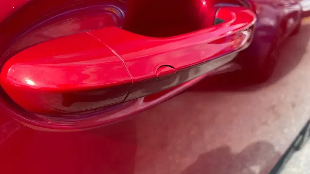 New MG HS 2026 Red SUV