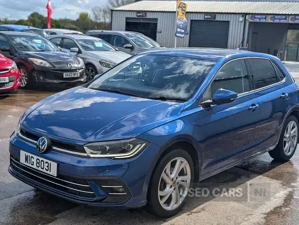Used VW Polo Style 95 HP (69 kW) 2022 Blue Hatchback