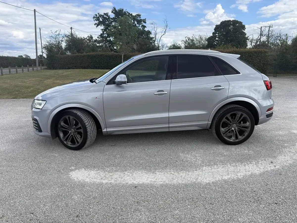 Used Audi Q3 S-line plus 150 HP (110 kW) 2017 Silver SUV