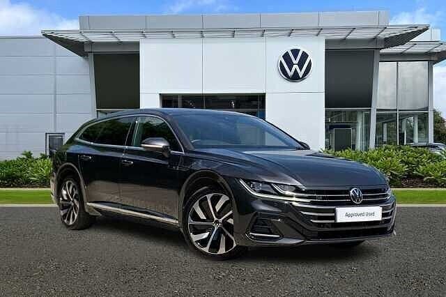 Grey Used 2021 VW Arteon R-line Estate | £21,591 (Fair price) - Image 1/4