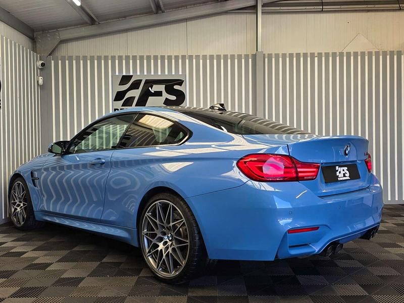 Used BMW M4 Competition Edition 450 HP (330 kW) 2018 Blue Coupe