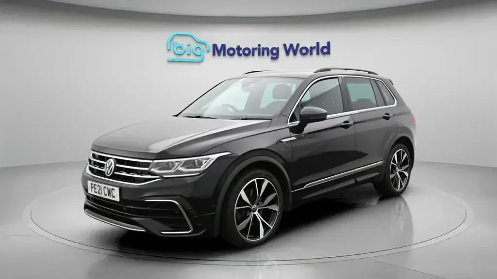 Used VW Tiguan R-line 200 HP (147 kW) 2021 Black SUV