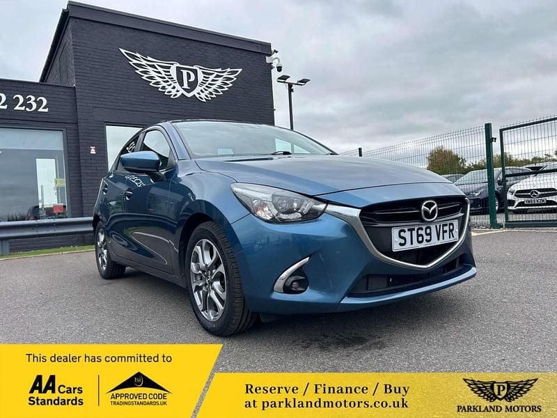 Blue Used 2019 Mazda 2 Inclusive Hatchback | £7,995 (Fair price) - Image 1/4