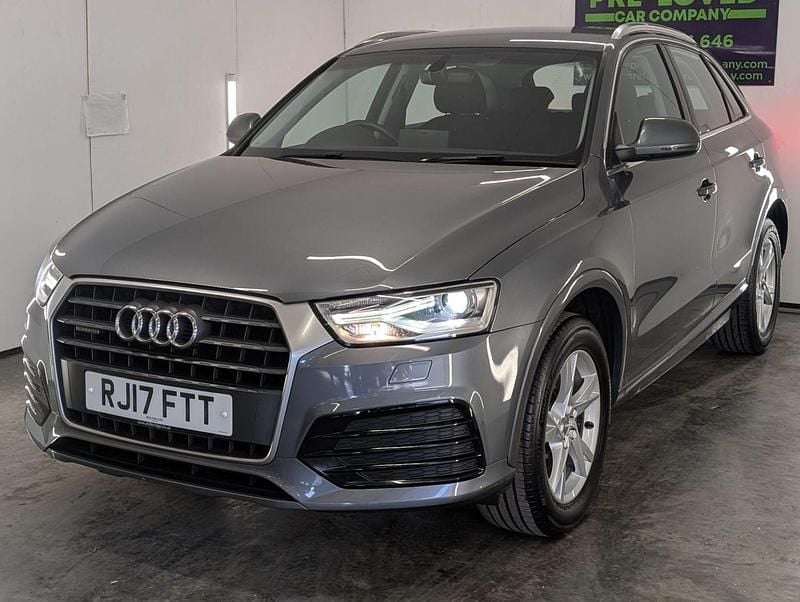 Grey Used 2017 Audi Q3 Sport SUV | £9,600 (Good price) - Image 1/3