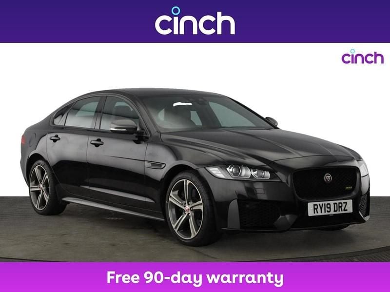 Black Used 2019 Jaguar XF Sedan | £17,949 (Fair price) - Image 1/3