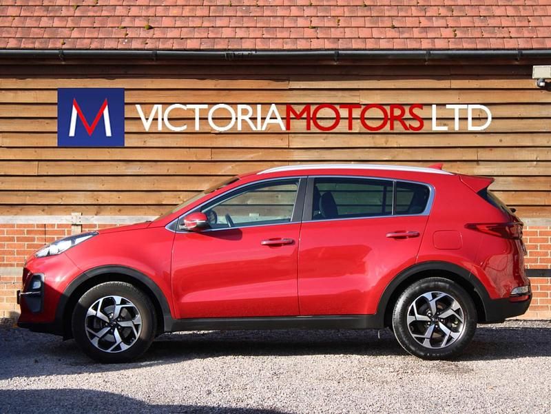 Used Kia Sportage 134 HP (98 kW) 2021 Red SUV