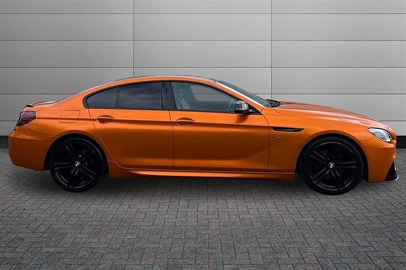 Used BMW 640 M Sport 313 HP (230 kW) 2017 Orange wrapped Coupe